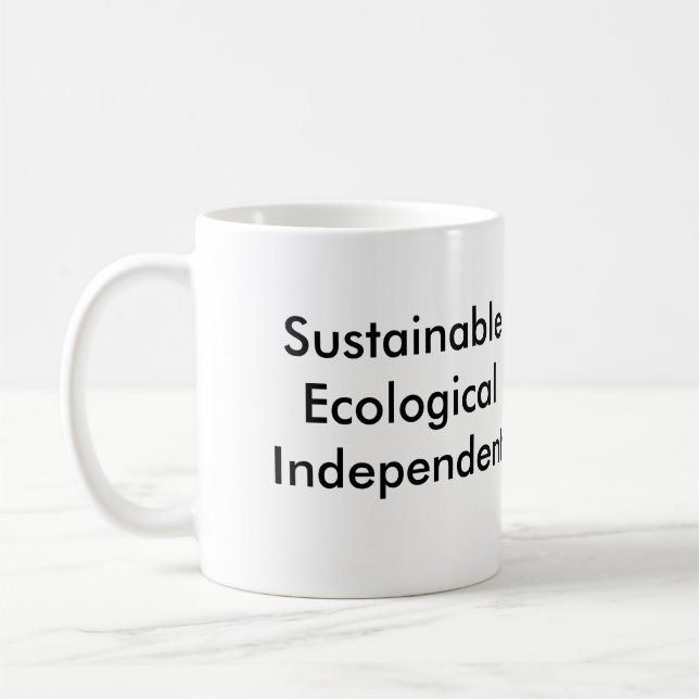Taza sostenible (Izquierda)