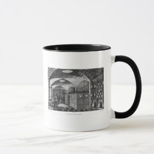 Taza Sótano del banco de Francia en París, 1897