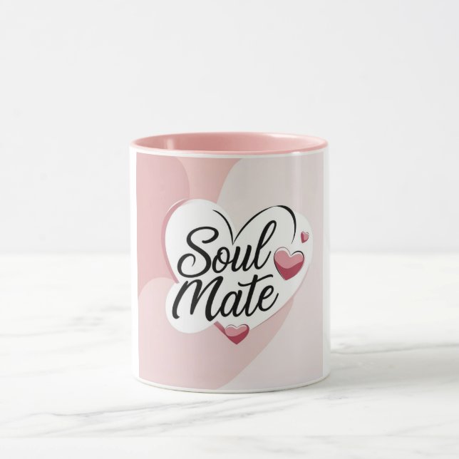 Taza Soul Mate Romantic Love Mug (Centro)