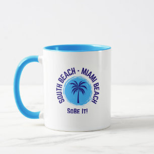 Taza South Beach Miami Beach Florida Coffee Mug
