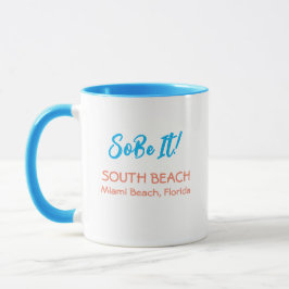 Taza South Beach Miami Beach Florida Coffee Mug