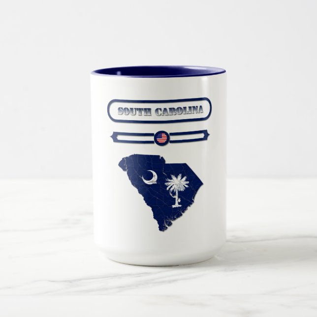 TAZA SOUTH CAROLINA MAP, SOUTH CAROLINA. SAMER BRASIL (Centro)