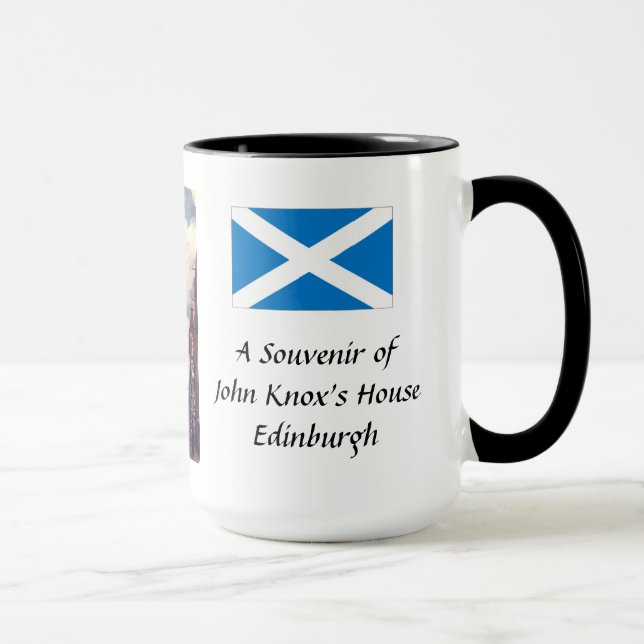 Taza Souvenir Mug - Edimburgo, Casa de John Knox (Derecha)