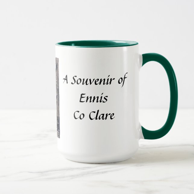 Taza Souvenir Mug - Ennis, Co Clare (Derecha)