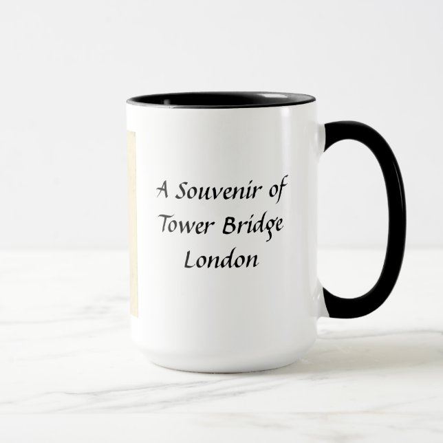 Taza Souvenir Mug - Tower Bridge, Londres (Derecha)