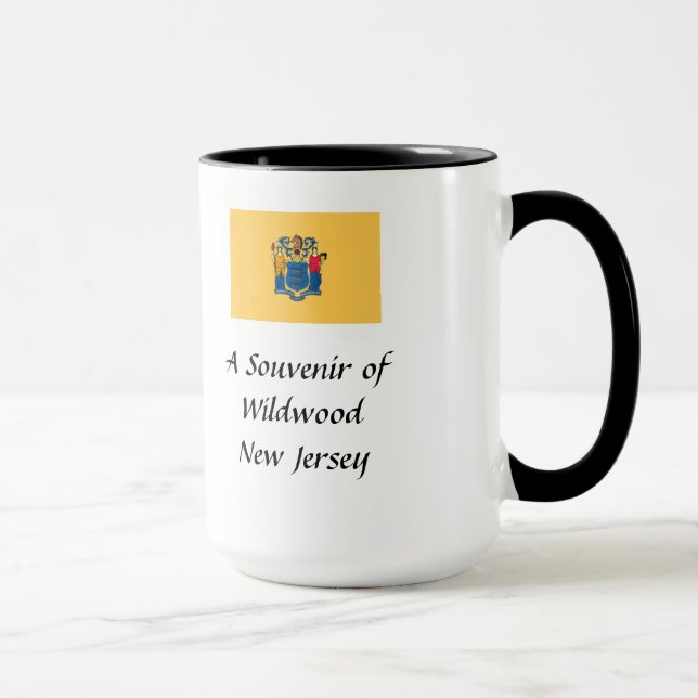 Taza Souvenir Mug - Wildwood, Nueva Jersey (Derecha)