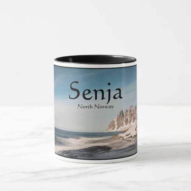 Taza Souvenir Senja Noruega (Centro)