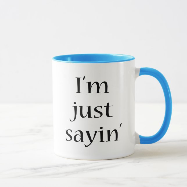 Taza Soy apenas Sayin (Derecha)