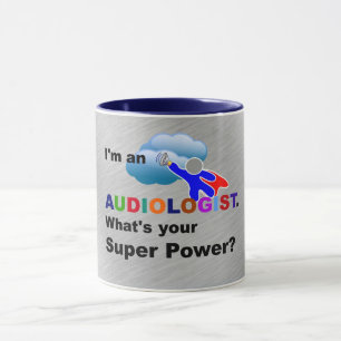 Taza Soy Audiólogo. ¿Cuál es tu superpoder?