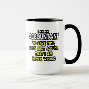 Taza Soy CONTABLE, AHORRAR TIEMPO, DEJÉ LOS E.E.U.U.