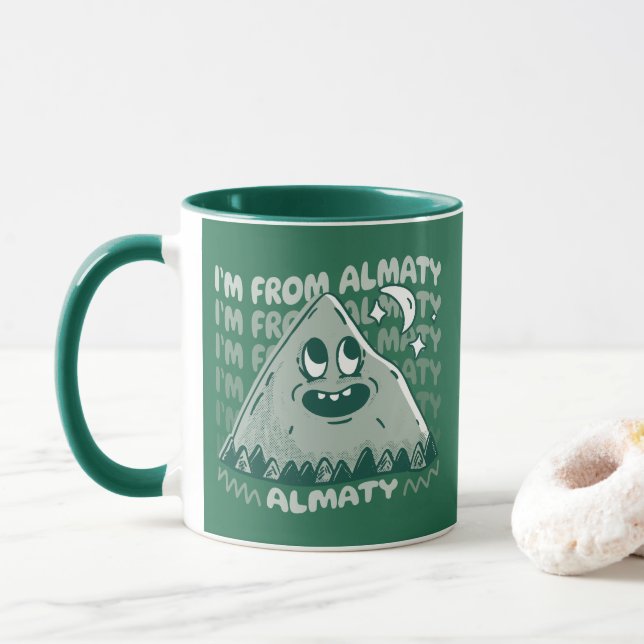 TAZA SOY DE ALMATY KAZAJSTÁN (Con donut)