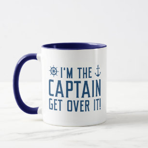 Taza Soy el capitán, súbete.