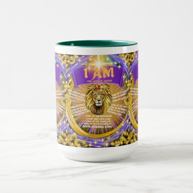 Taza Soy El León De Judah Coffee Mug (Centro)