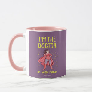 Taza Soy el médico. No un compañero