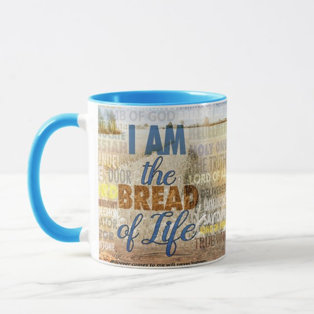 Taza Soy el pan de la vida, dijo Jesús (Izquierda)