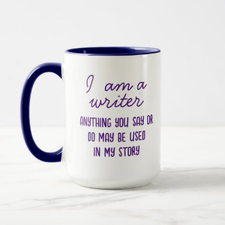 Taza Soy escritor, regalo para autor