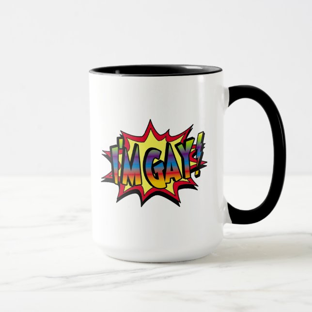Taza Soy Gay Burst (Derecha)