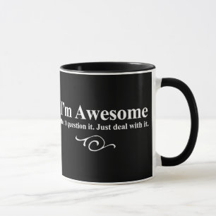 Taza Soy impresionante. No lo pregunte. Apenas trate de