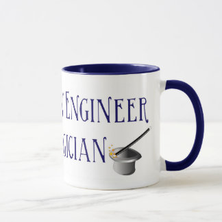 Taza Soy ingeniero no un mago
