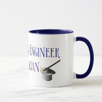 Taza Soy ingeniero no un mago