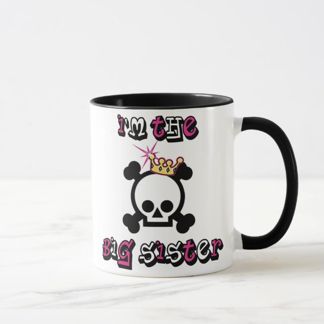 Taza Soy la hermana grande (Derecha)