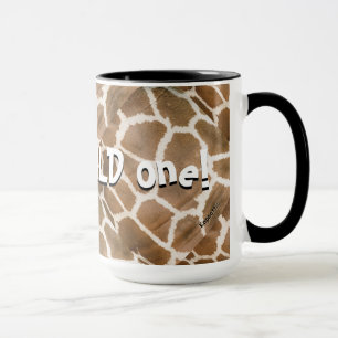 Taza Soy la impresión de un animal salvaje