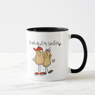 Taza Soy Loca Por Mi Hermano
