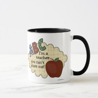 Taza Soy profesor… que usted no puede asustarme