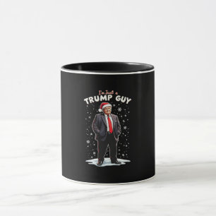 Taza Soy solo un Navidad de Trump Guy Chill Santa