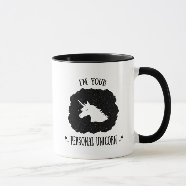 Taza Soy su unicornio personal (Derecha)