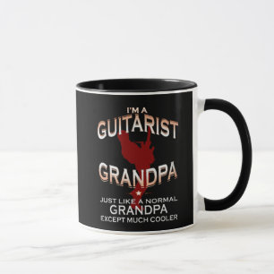 Taza Soy un abuelo guitarrista...