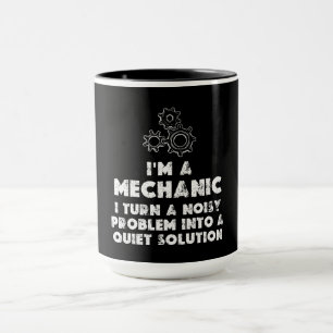 Taza Soy un mecánico gracioso