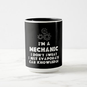 Taza Soy un mecánico gracioso