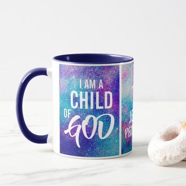 Taza Soy Un Niño De Dios Café/Té (Con donut)