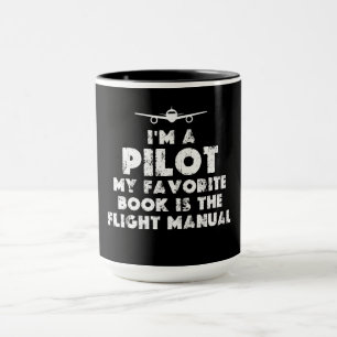 Taza Soy un Piloto Divertido