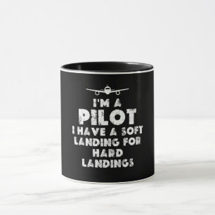 Taza Soy un piloto gracioso