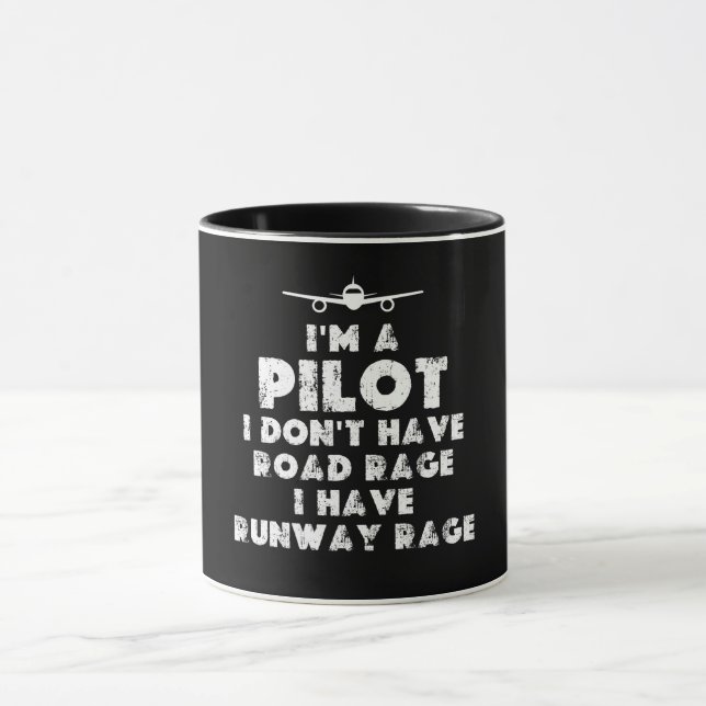 Taza Soy un piloto gracioso (Centro)