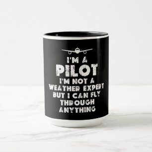 Taza Soy un piloto gracioso