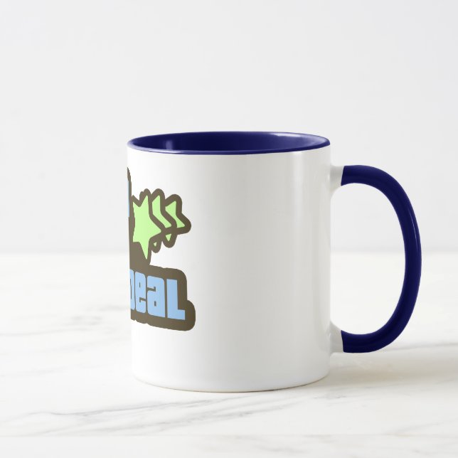 Taza Soy un poco una gran cosa (Derecha)