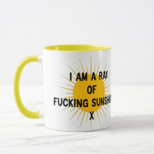 Taza Soy un rayo de maricón Sunshine X gracioso sarcást