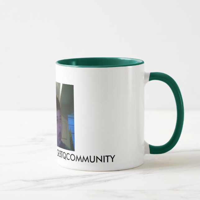 Taza Soy UN SUSCRIPTOR A GLBTQCOMMUNITY (Derecha)