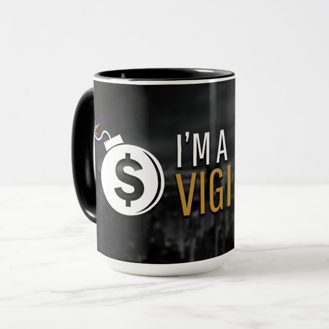 Taza Soy un tazón de café de Vigilante (Anverso izquierdo)