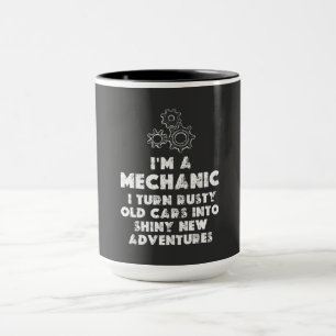 Taza Soy Una Cita Funny Mecánica