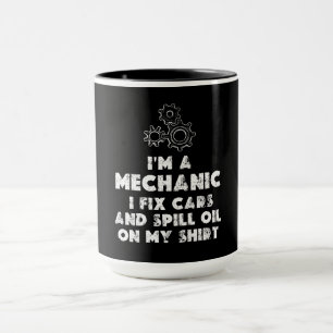 Taza Soy Una Cita Funny Mecánica