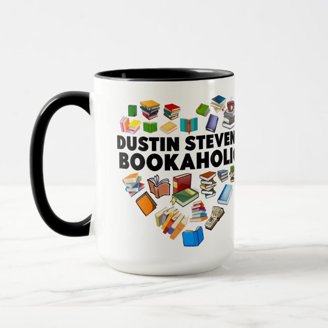 Taza Soy Una Mug Bookaholic De Dustin Stevens (Izquierda)