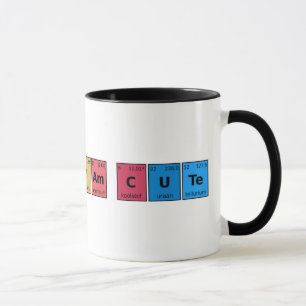 Taza Soy una tabla periódica corta