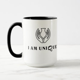Taza SOY ÚNICO Minimalista 