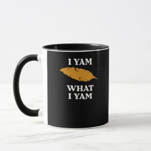 Taza Soy Yam Lo Que Yam - Graciosa Papa Sarcasmo Pun