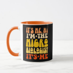 Taza Soy yo, soy el microbiólogo, soy yo Groovy