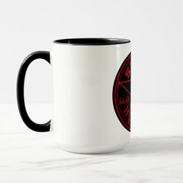 Taza Space Hipsters 66,666 member coffee mug (Izquierda)